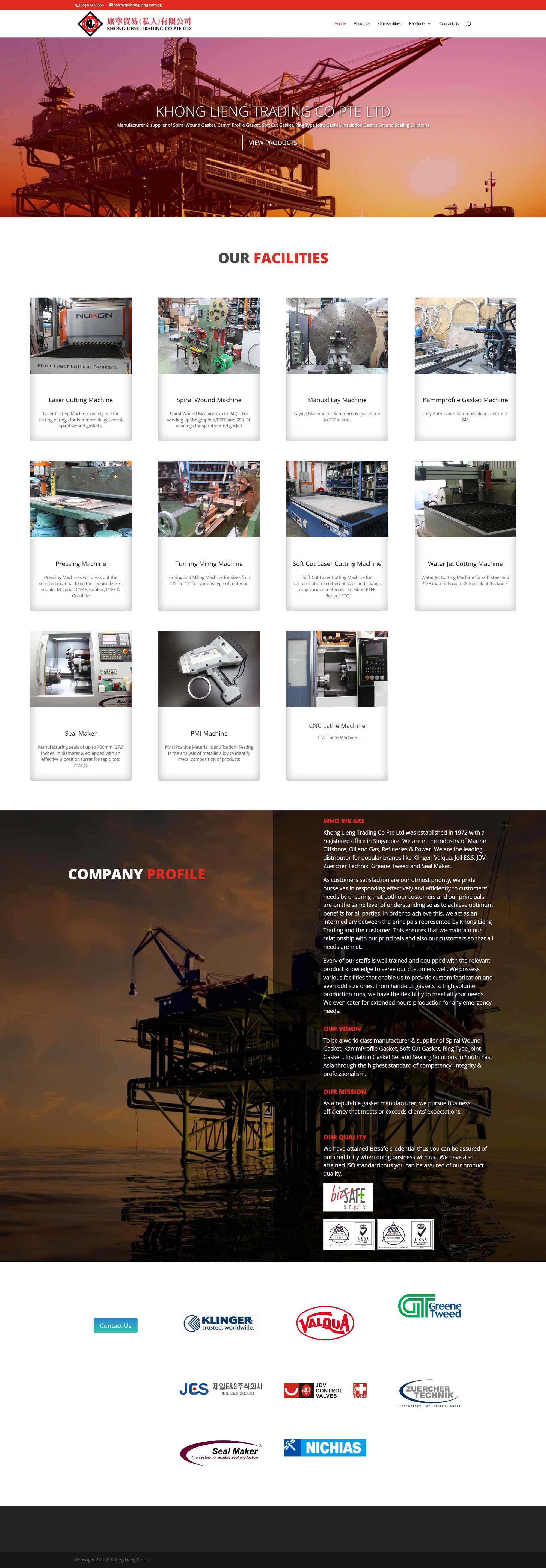 Khong Lieng ecommerce website