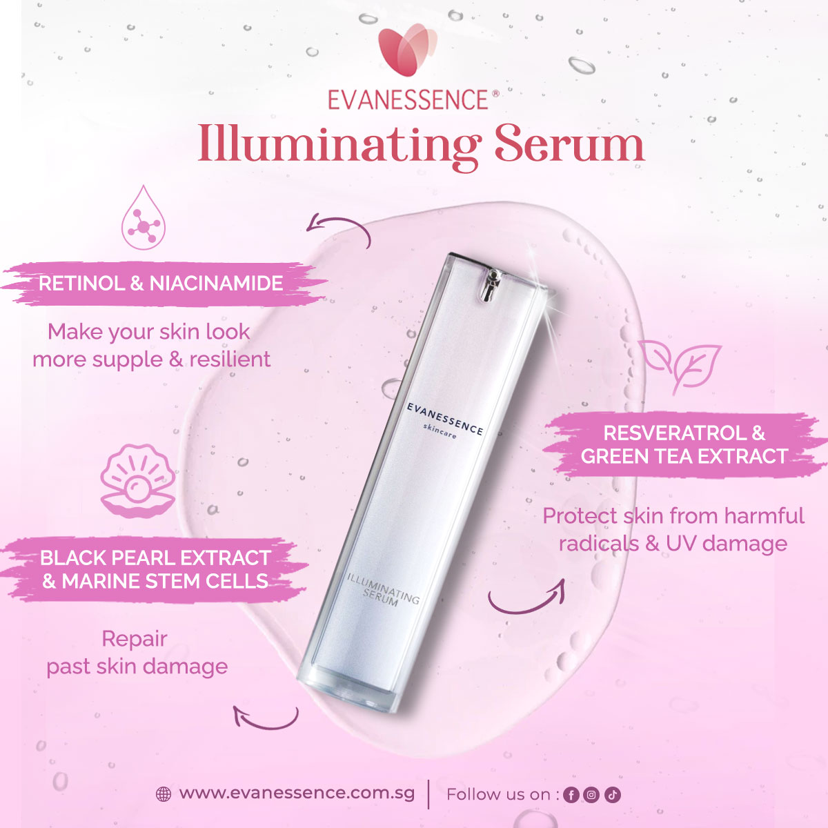 Evanessence social media content